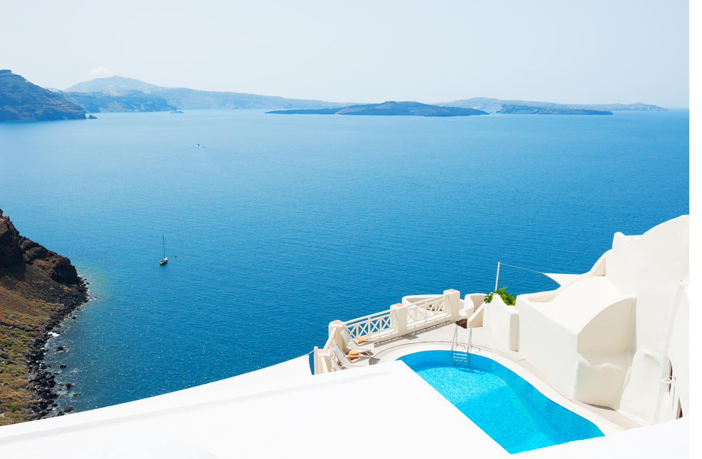 Caldera-View Villa with Private Pool, Oia, Santorini